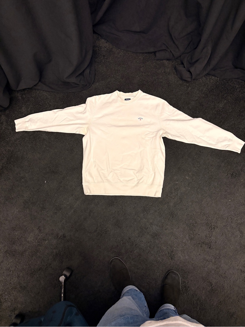 Noah Cream Crewneck Sweatshirt - Picture 2 of 11